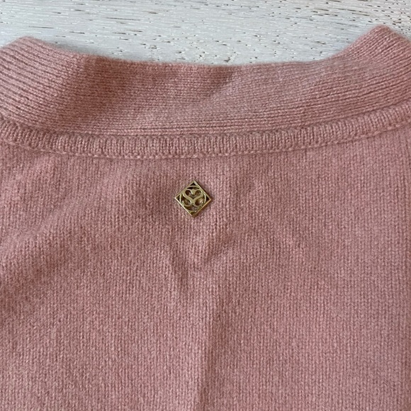 SANDRO PARIS Wool Cardigan Pink Balloon Sleeves - Picture 12 of 12